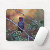 Hummingbird bei Sonnenuntergang Mousepad (Mit Mouse)