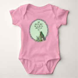 Hummingbird Bird Baby Bodysuit Baby Strampler