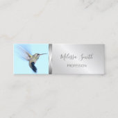 Hummingbird Bird Süße Tier Mini Visitenkarte (Vorderseite)