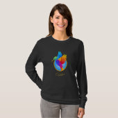Hummingbird Bird Tree of Life Buddha Zen Peace T-Shirt (Vorne ganz)