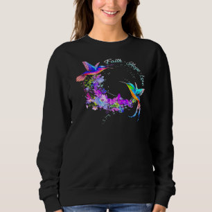 Hummingbird Bird Tree Schöne Natur Geist 1 Sweatshirt