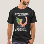 Hummingbird Bird Watching Bird Vogelbeobachter Bir T-Shirt (Vorderseite)