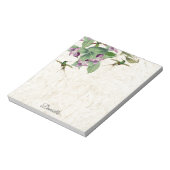 Hummingbird Birds Orchid-Blume Notepad Notizblock (Rotiert)