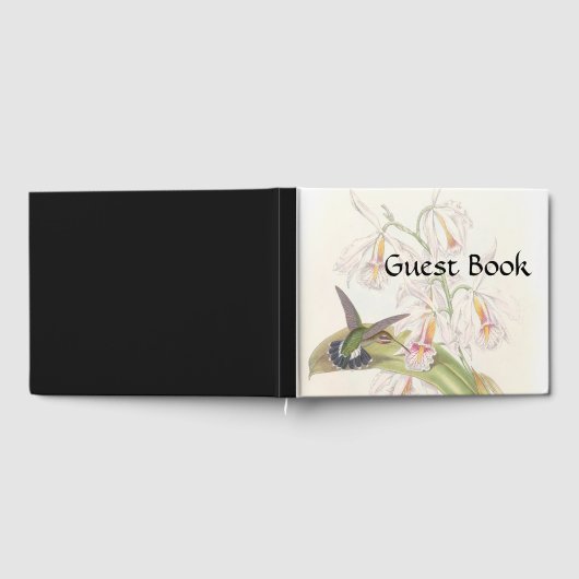 Hummingbird Birds Wildlife Blume Gästebuch (Voll)