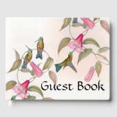 Hummingbird Birds Wildlife Floral Guest Book Gästebuch (Vorderseite)