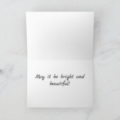 Hummingbird Birthday Card Karte (Innenseite)