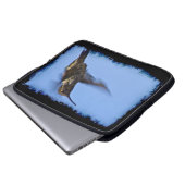 Hummingbird Black Edge Laptopschutzhülle (Vorne Knopf)