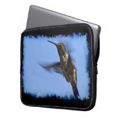 Hummingbird Black Edge Laptopschutzhülle (Vorderseite Links)
