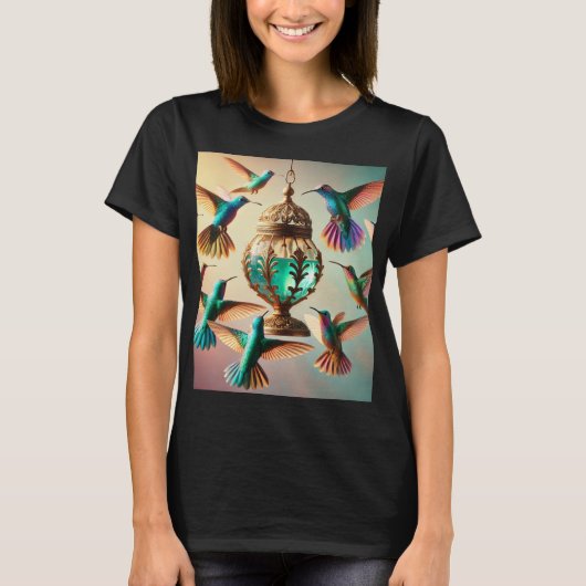 Hummingbird Bliss - Stilvoll und lebendig T-Shirt (Vorderseite)