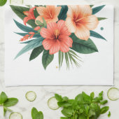 Hummingbird Bloom Kitchen Towel Geschirrtuch (Gefaltet)