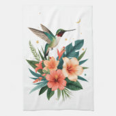 Hummingbird Bloom Kitchen Towel Geschirrtuch (Vertikal)