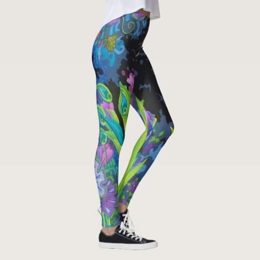 Hummingbird Bloom Leggings (Rechts)
