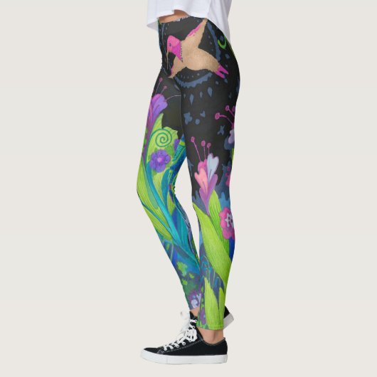 Hummingbird Bloom Leggings (Links)