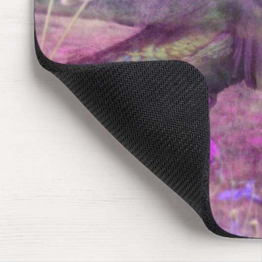 HUMMINGBIRD BLUME IN BLUME MOUSEPAD (Ecke)