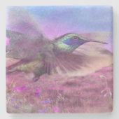 HUMMINGBIRD BLUME IN BLUME STEINUNTERSETZER (Vorderseite)