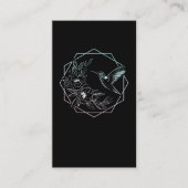Hummingbird Blume Vogelbeobachtung Nature Bird Lov Visitenkarte (Vorderseite)