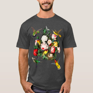Hummingbird BlumenHummingbird Lover Gift Hummingb T-Shirt