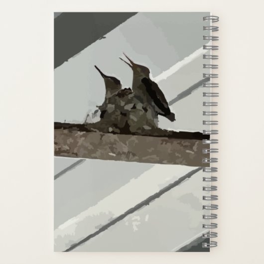 Hummingbird Bullet Journal Notizblock (Rückseite)