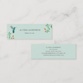 Hummingbird Business Card Mini Visitenkarte (Vorne/Hinten)