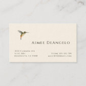 Hummingbird Business Card Visitenkarte (Vorderseite)