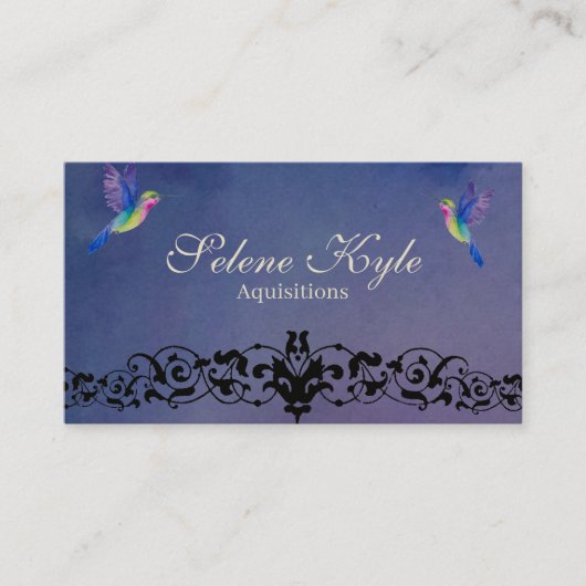 Hummingbird Business Card Visitenkarte (Vorderseite)