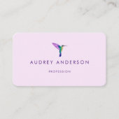 Hummingbird Business Card Visitenkarte (Vorderseite)