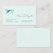 Hummingbird Business Card Visitenkarte (Vorne/Hinten)