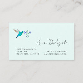 Hummingbird Business Card Visitenkarte