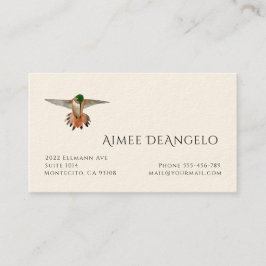 Hummingbird Business Card Visitenkarte