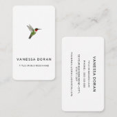 Hummingbird Business Card Visitenkarte (Vorne/Hinten)