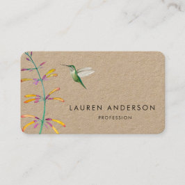 Hummingbird Business Card Visitenkarte
