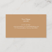 Hummingbird Business Card Visitenkarte (Rückseite)