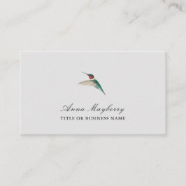 Hummingbird Business Card Visitenkarte