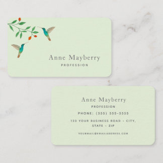 Hummingbird Business Card Visitenkarte