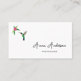 Hummingbird Business Card Visitenkarte