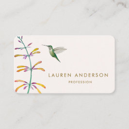 Hummingbird Business Card Visitenkarte