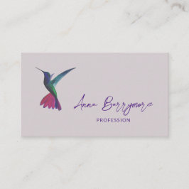Hummingbird Business Card Visitenkarte