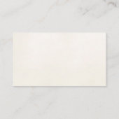 Hummingbird Business Cards Personalized Visitenkarte (Rückseite)