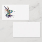 Hummingbird Business Cards Visitenkarte (Vorne/Hinten)