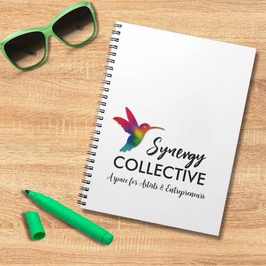 Hummingbird Business Logo Notizblock