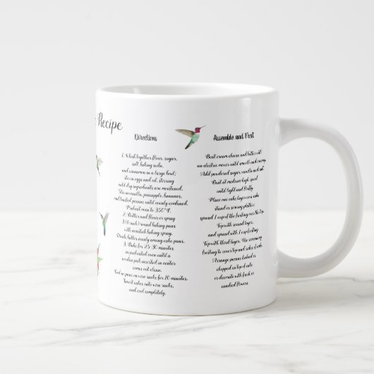 Hummingbird Cake Recipe Jumbo-Tasse (Rechts)