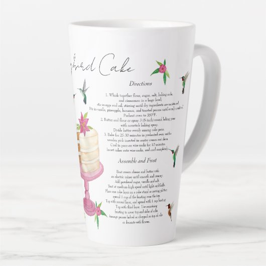 Hummingbird Cake Recipe Milchtasse (Rechte Ecke)