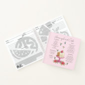 Hummingbird Cake Recipe Notebook Notizblock (Innenseite)