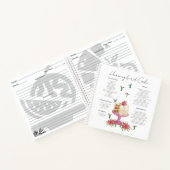 Hummingbird Cake Recipe Notebook Notizblock (Innenseite)