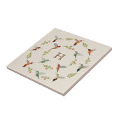Hummingbird Ceramic Tile Fliese (Seite)