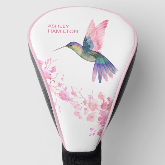 Hummingbird Cherry Blüten Golf Headcover