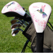 Hummingbird Cherry Blüten Golf Headcover