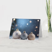 Hummingbird Christmas Card Karte (Rückseite)