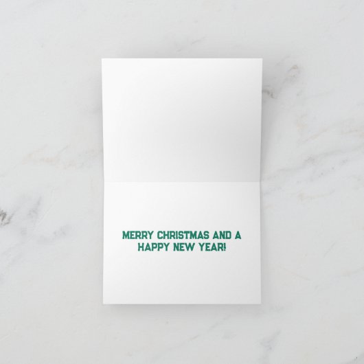 Hummingbird Christmas Card Karte (Innenseite)