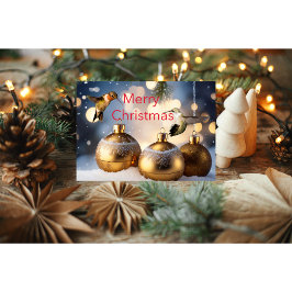 Hummingbird Christmas Card Karte